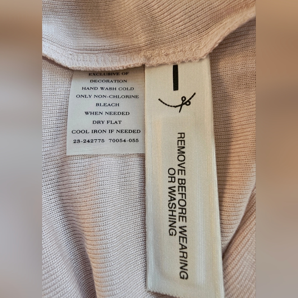 Ann Taylor Light Pink Tank Size:  X-Large - Picture 6 of 6